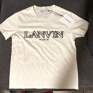Lanvin
Lanvin Logo Embroidered Crewneck T-Shirt (Small)